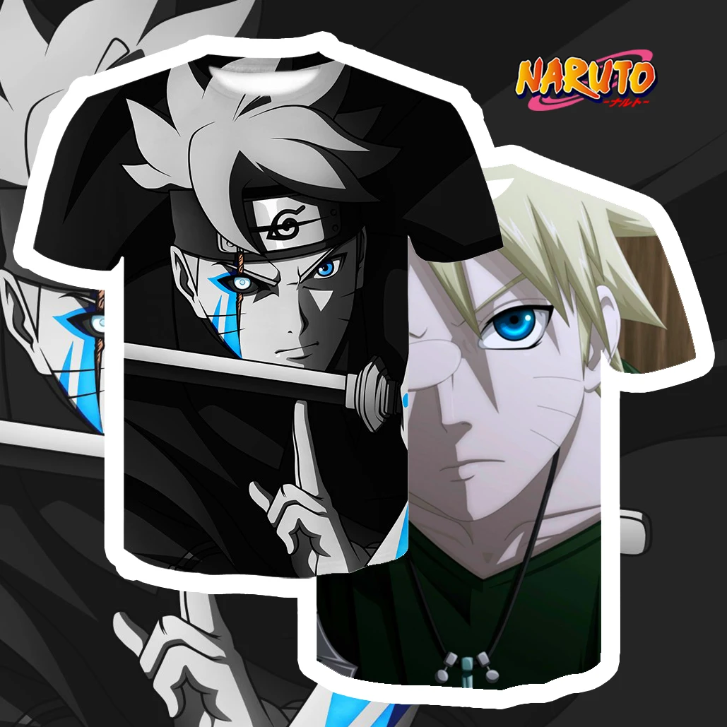 Футболка мужская с 3D рисунком из аниме Наруто Какаси, крутая уличная одежда с короткими рукавами для детей и мужчин