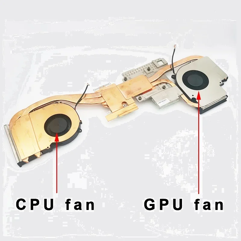 Охлаждающий вентилятор для процессора ноутбука с радиатором Hasse G8-CA7NT G8-CA7NS G8-CA5NS