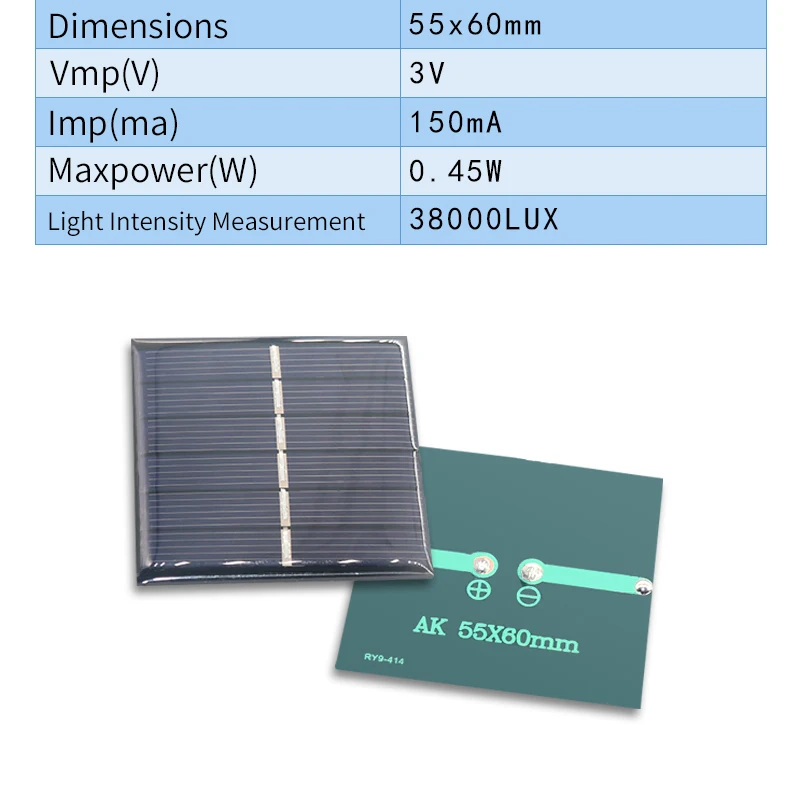 Солнечная панель 1 в 2 5 В 3 4 6 7 10