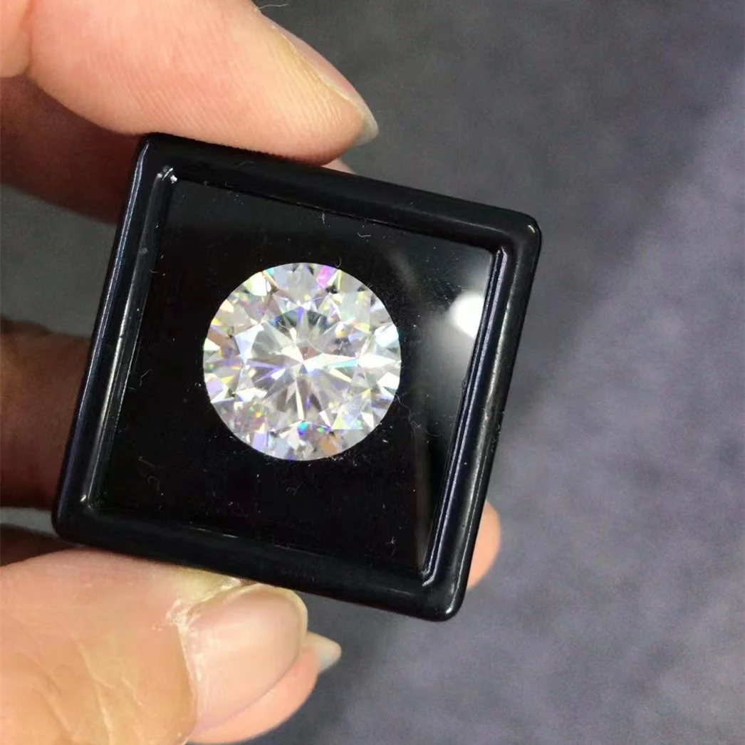 5 to 10.5mm Moissanite 5A High Quality Moissanite Gemstones, Each with GRA Individual Number ID 0.5ct vvs D Color White Bright