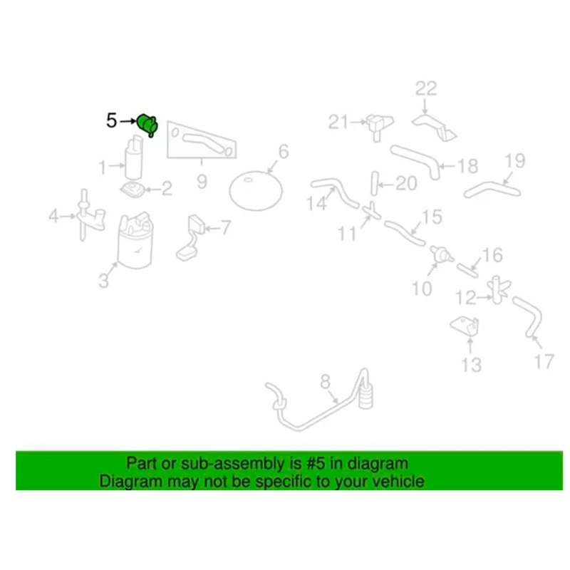 31380-2D000 новый регулятор давления топлива Автомобильная деталь для HYUNDAI 01-08 KIA 2.0L 04-09