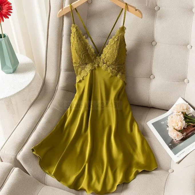 Женское нижнее белье кружевная одежда для сна в стиле пэчворк Женская