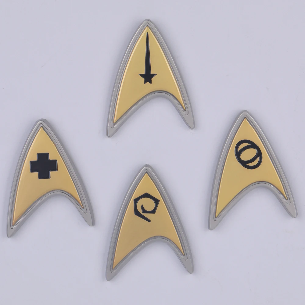 For Strange New Worlds Magnet Badges Commander Engineer Science Brooches Pins ST prop