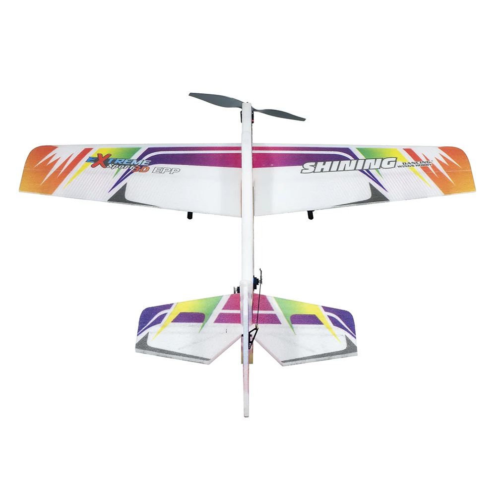 Модель самолета Real Hawk EPP из пенопласта 3D RC светящийся комнатный/наружный F3P 980 мм