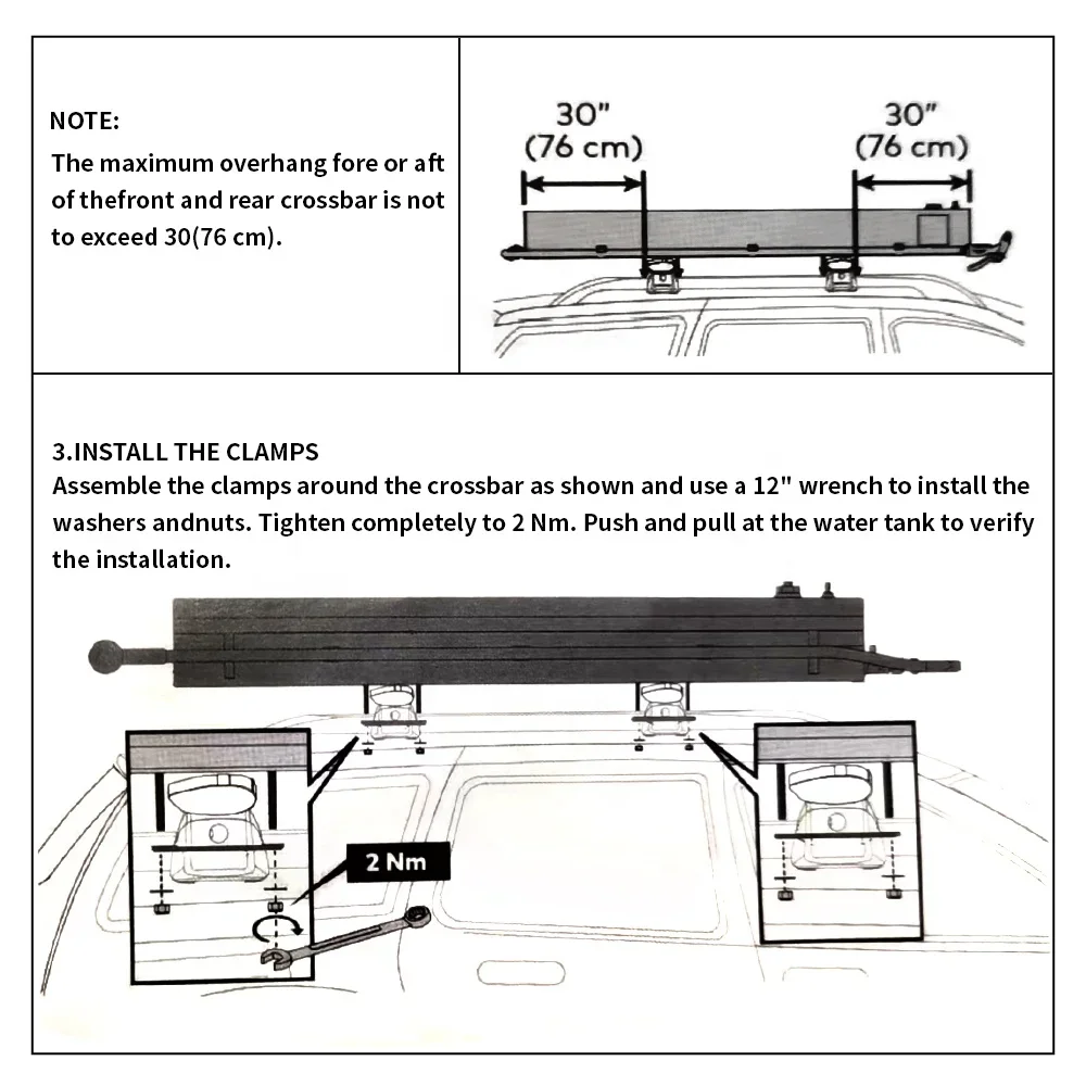 Автомобильный 8-галонный резервуар для воды под давлением решения хранения