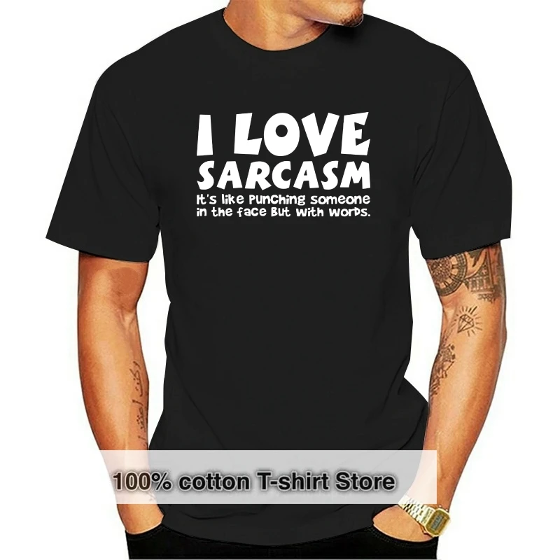 

2018 Fashion Short Sleeve Black T Shirt Sarcasm TShirt Funny Humor Gift Holiday Joke Party Summer 100% Cotton Tee