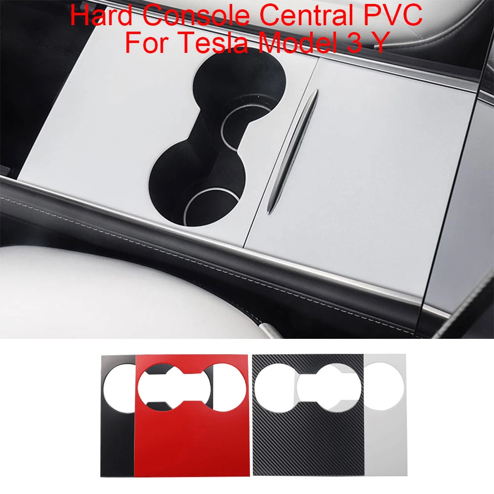

For Tesla Model 3 Y 21-22 Car Console Central PVC Control Panel Protective 2PCS