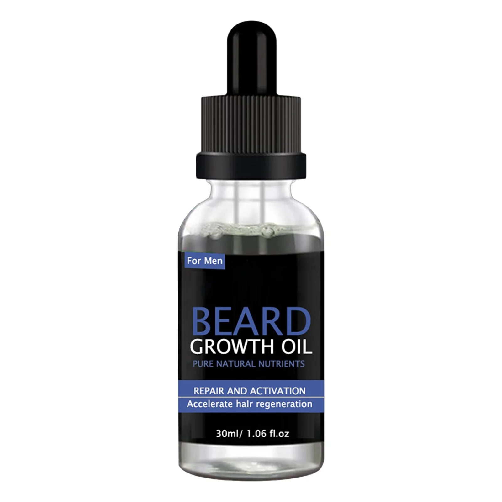 

Beard Growth Oil For Men Beard Growth Serum 30ml Beard Growth Serum For Men Promote Beard Regrowth Full Longer Thick Masculine
