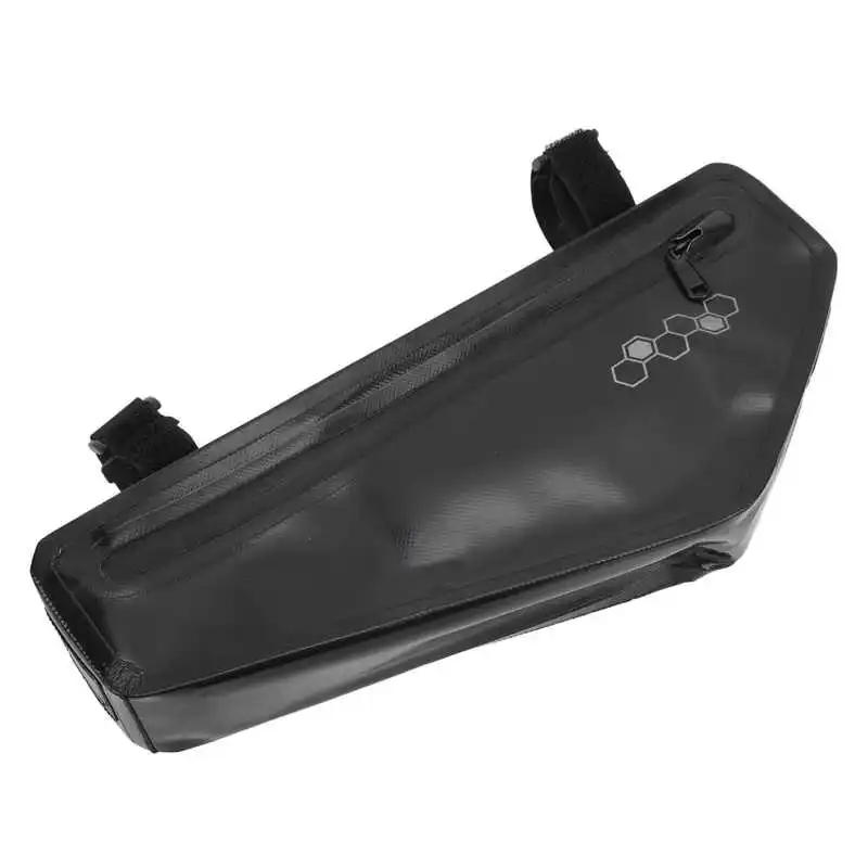

Bicycle Triangle Bag Waterproof Bike Front Frame Bag with Strap for Mountain Bike
