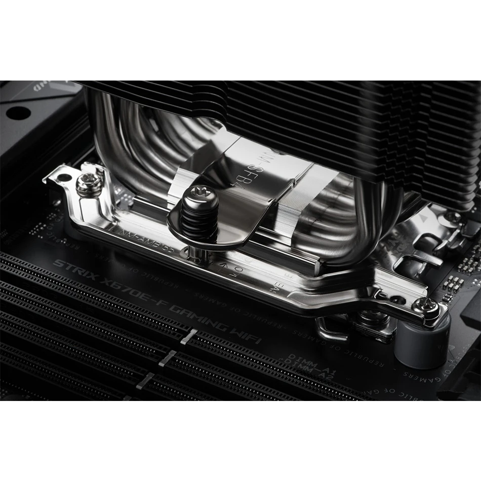 Фото Noctua NM-M1-MP83/NM-M1-MP78 Chromax.черный монтажный комплект, кронштейн для обновления кулера процессора для LGA1851 1700 1200 115X AM5 AM4 №4