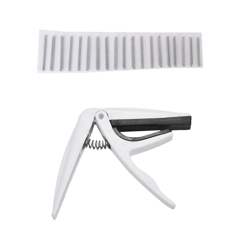 

19 шт. Лады укулеле лад провод 2,0 мм и 1 шт. быстросменный триггер каподастр Ключ Зажим Fr акустическое электрическое классическое укулеле