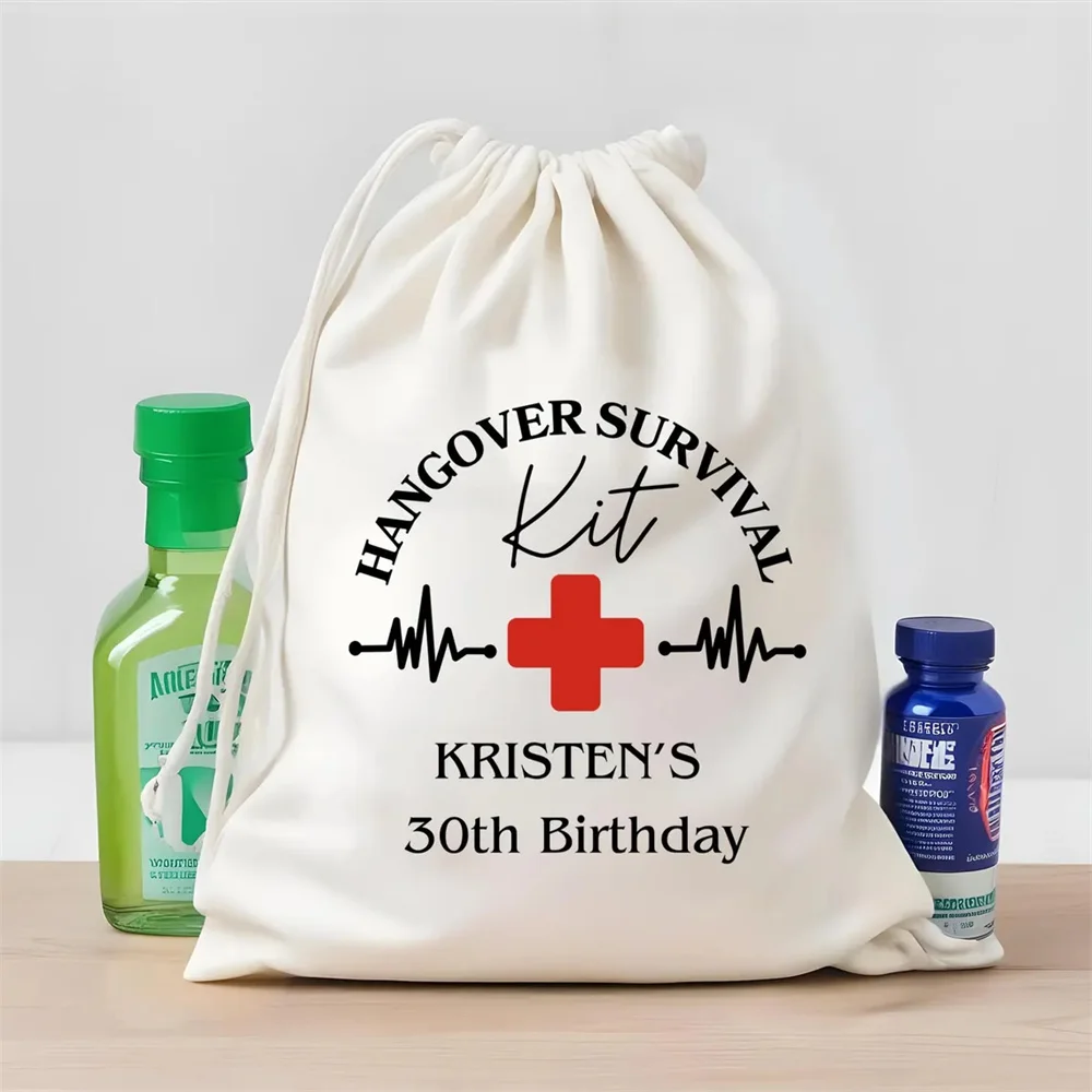 25 шт. Сумки для выживания на заказ похмелья - аптечек Love Medicine Персонализированные