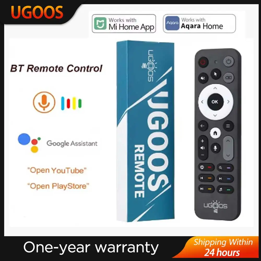 Фото UGOOS UR02 Замена голосового управления для Ugoos TOX1 TOX3 TOX4 AM8 PRO AM6B PLUS X4 X4Q Cube Pro Extra TV Box №1