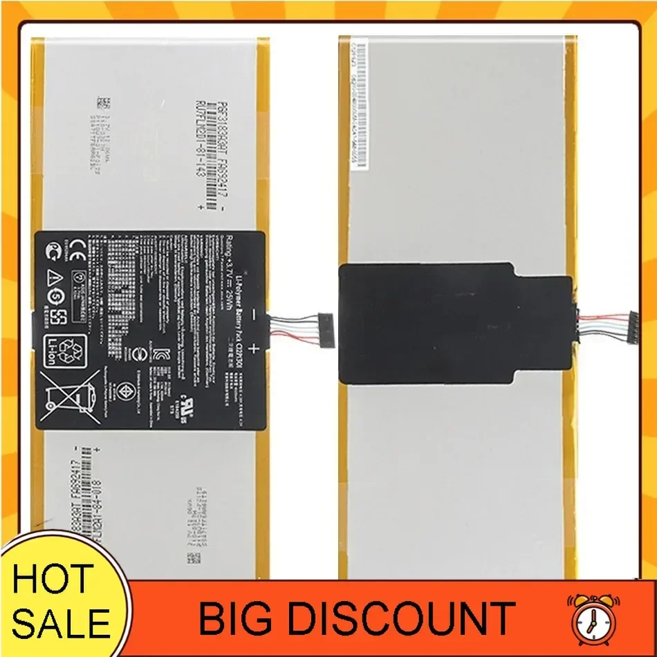 Аккумулятор для ноутбука 6560 мАч C12P1301 ASUS MEMO PAD K00A (ME302C) TF303 TF303K TF303CL K014 K01B 1B014A 1D020A 1D021A