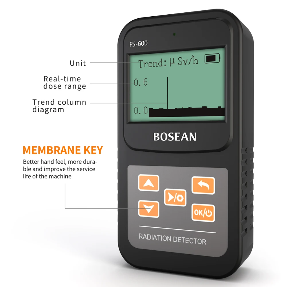 

Bosean telepole radiation detector dosimeter radiation detector personal electromagnetic radiation detector