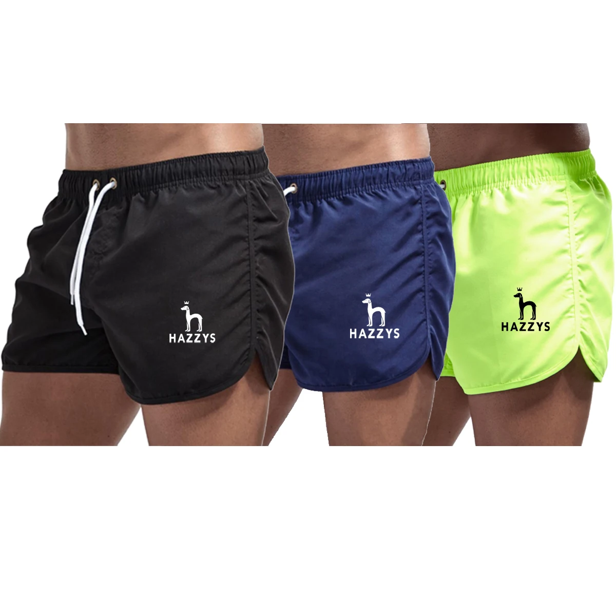 HAZZYSLuxury Print Quick Drying summer men's swimming trunks beach board shorts Men's swimming trunks Beach pants Shorts Jogging