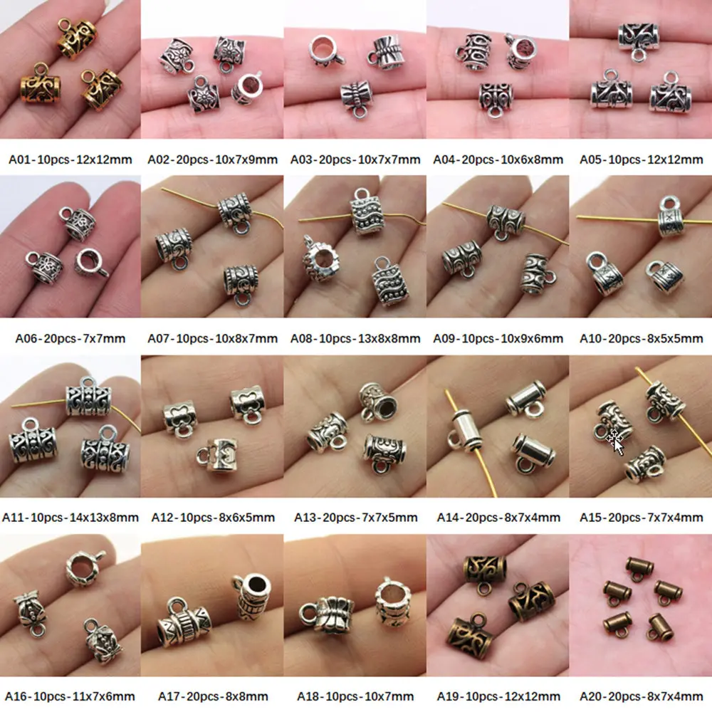 

Cylindrical Hanging Head Charm Pendant Jewelry Findings Components Handmade