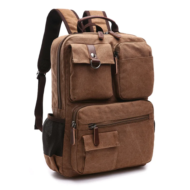 

2022 Fashion Large Laptop Backpack Men Rucksack Canvas School Bag Travel Backpack for Women Men Bagpack Knapsack Computer Bags