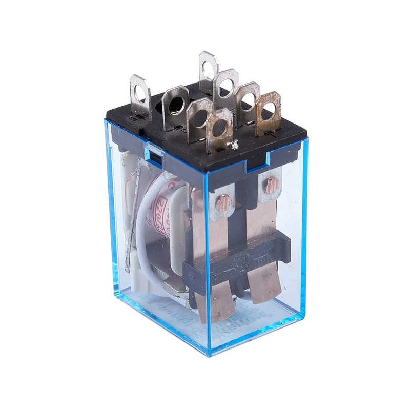 10X LY2NJ Φ 220V AC Coil DPDT Power Relay 8 Pin W PTF08A Socket