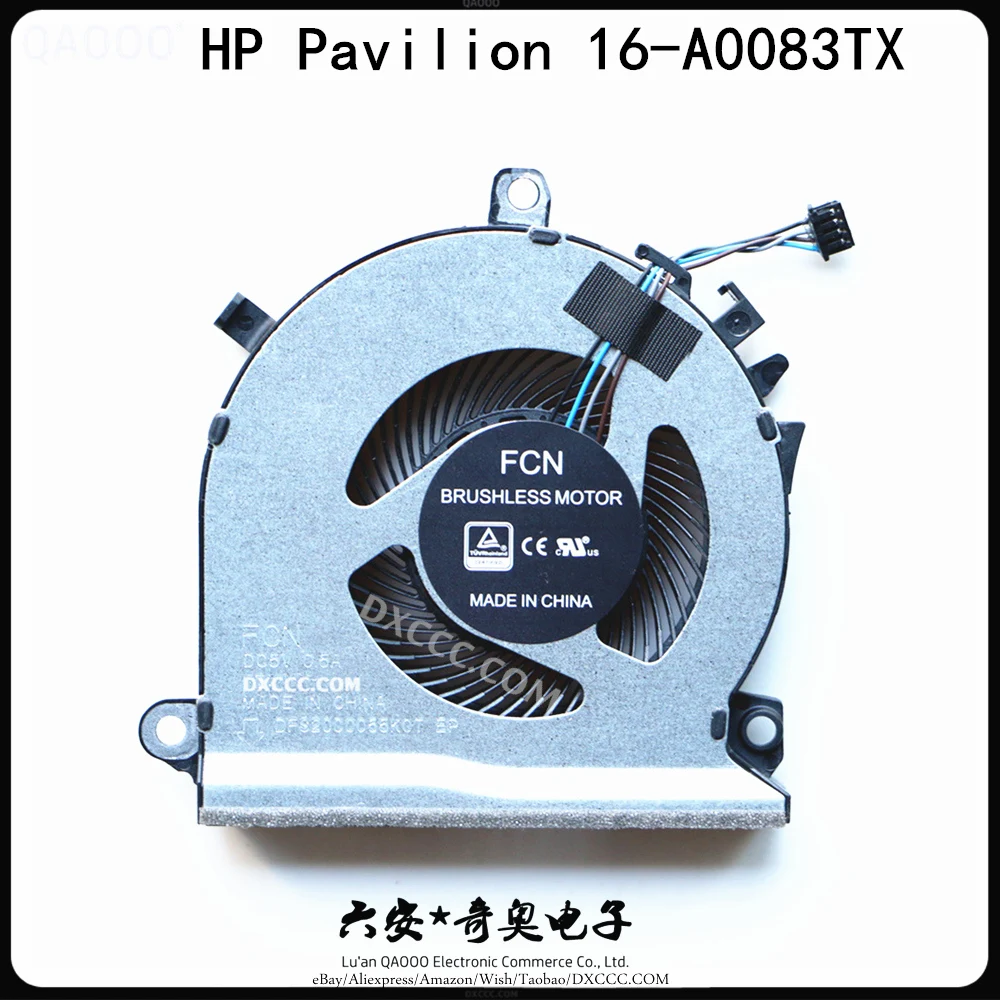 

Вентилятор для процессора ноутбука HP Pavilion TPN-Q241 16-A 16-A0000 16-A0027ur 16-a0010nl 16-A0012tx 16-A0062tx 16-A0083tx