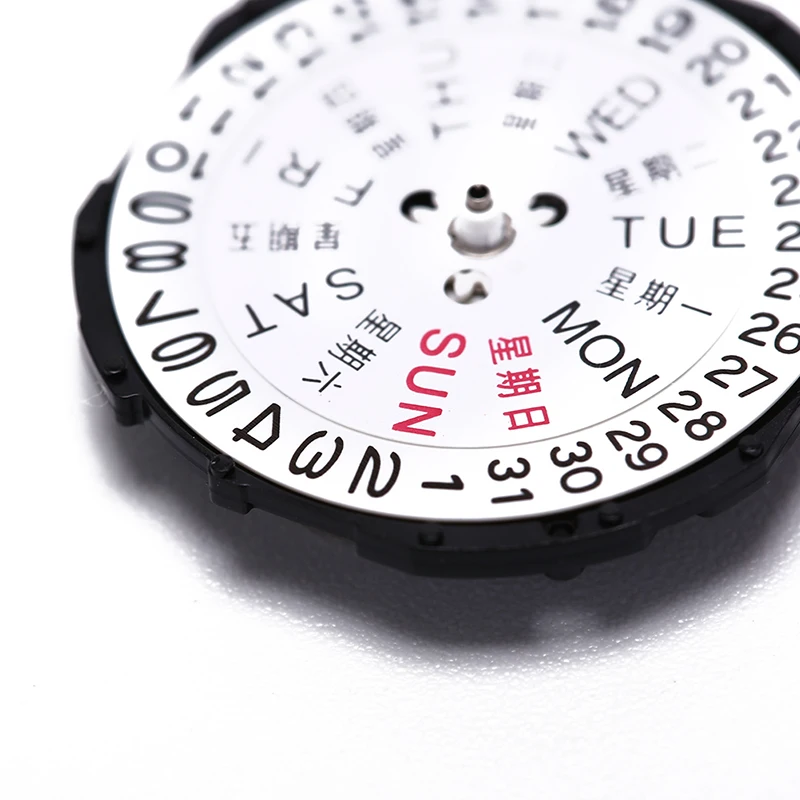 1 шт. кварцевые часы с циферблатом