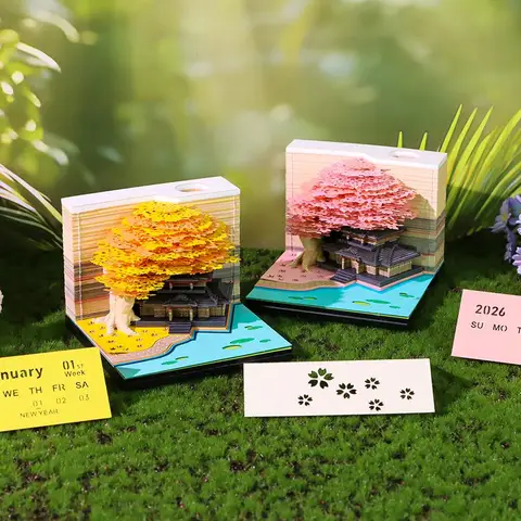 Omoshiroi Block 3D блокнот