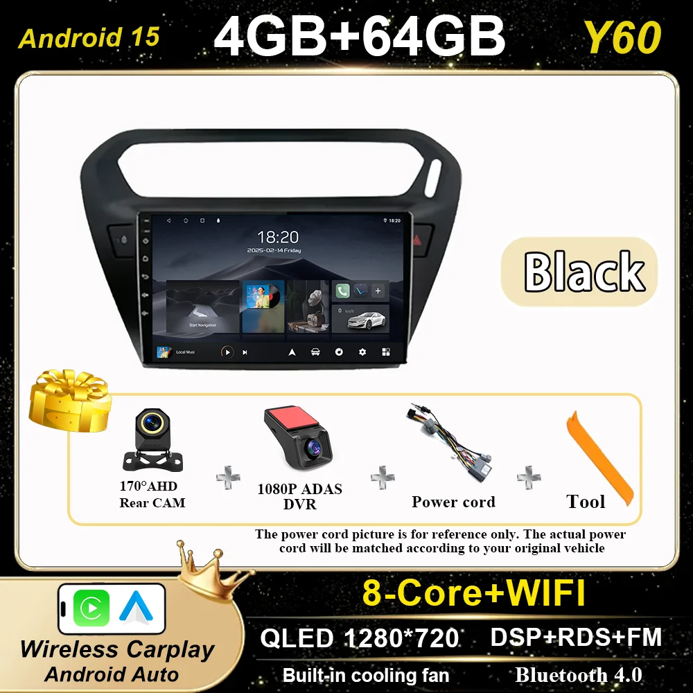 

Android 15 Carplay для Peugeot 301 для Citroen C-Elysee CElysee 2012-2016 авто радио стерео GPS навигация мультимедийный плеер