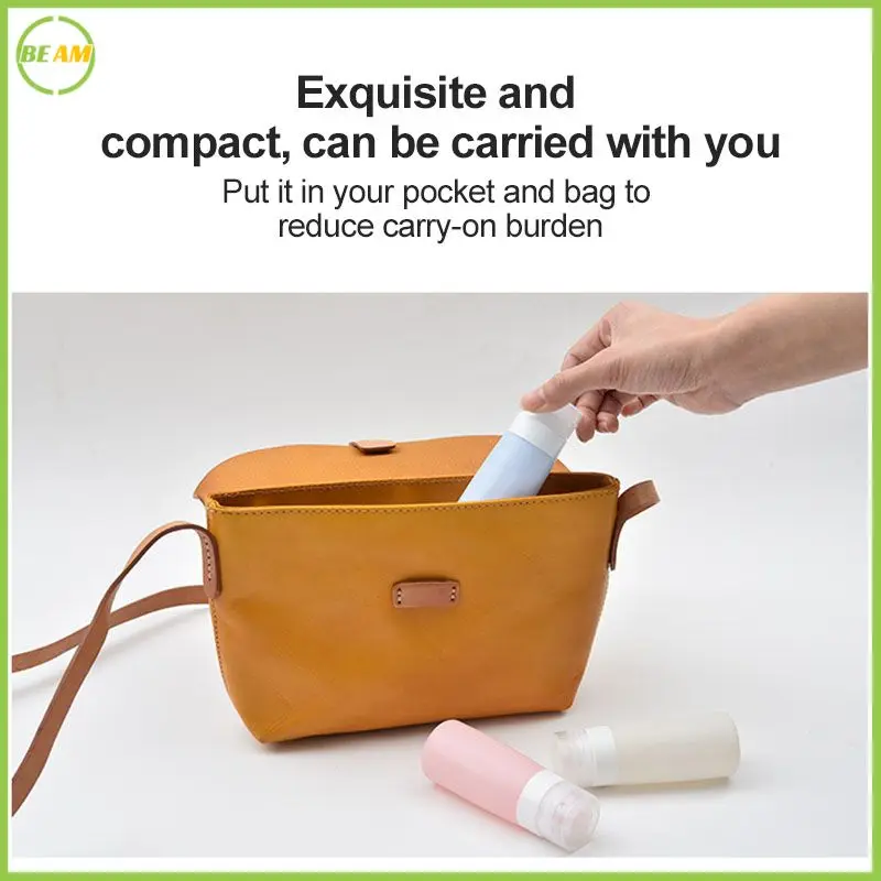 

85ML Silicone Bottle Travel Pack Storage Lotion Portable Household Goods Empty Bottle Divided Into Six Colors Choose Classic