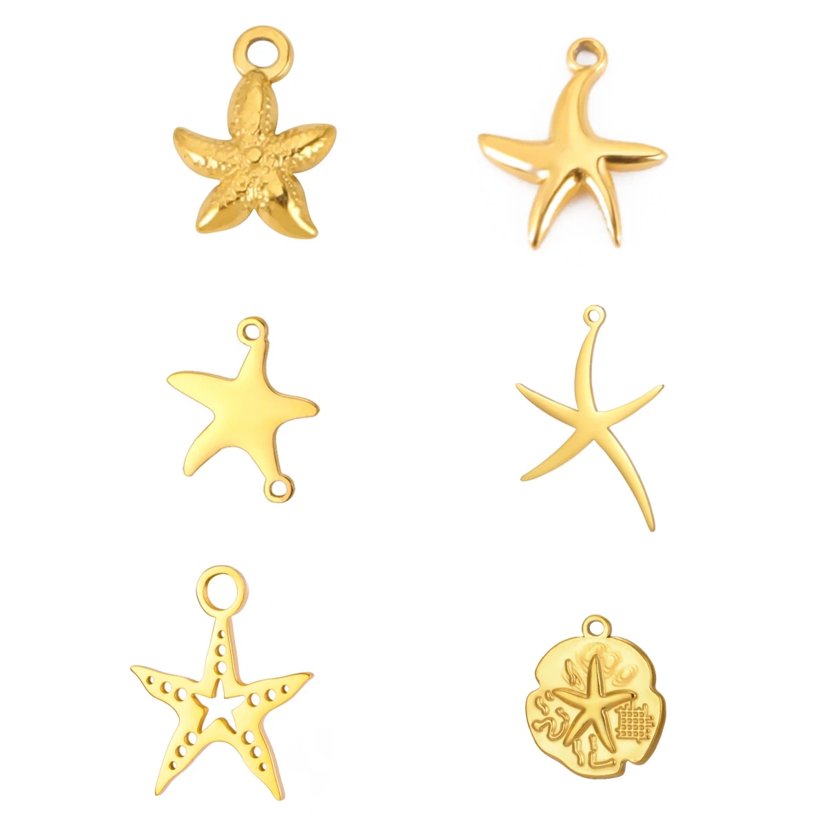 3 шт./лот модные подвески в виде пентаграммы морской звезды для DIY ожерелье серьги