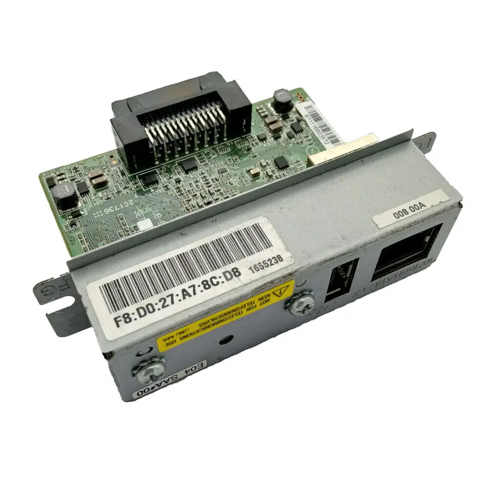 

Ub-e04 Ethernet interface Fits For Epson T88iv T81 tm-u220pb M329a C32c824541 U288