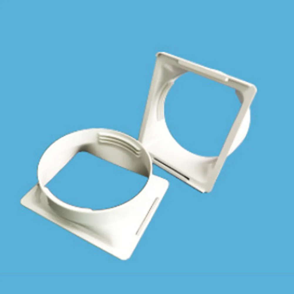 

15cm Square Portable Mobile Air Conditioners Exhaust Duct Interface Pipe Tube Connector Accessories Easy Install