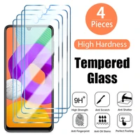 4pcs screen protector for samsung a52 a12 a32 a22 a52s 5g tempered glass for samsung a51 a41 a70 a40 a50 a71 a72 a13 a53 glass