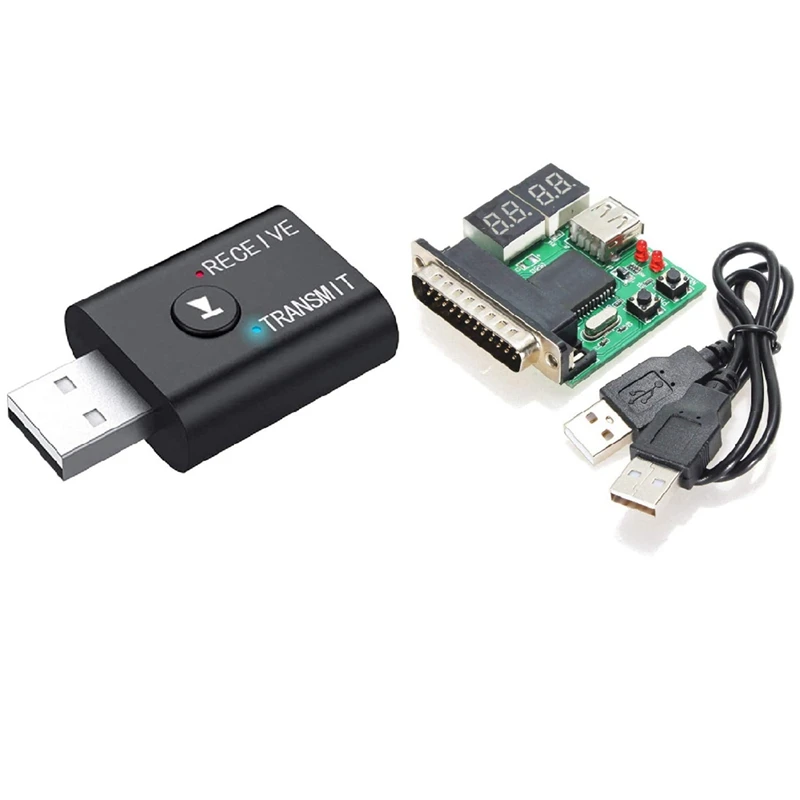 

Приемник Bluetooth 5,0, приемник для передачи данных, диагностическая карта для ПК, тестер USB-анализатора материнской платы