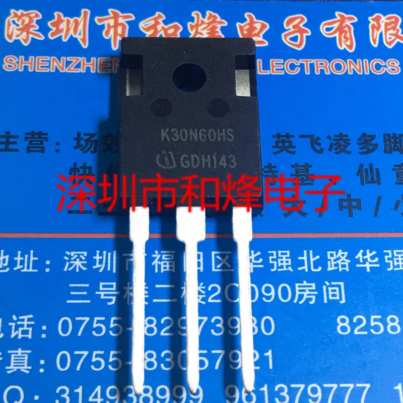 

5 шт.-10 шт. K30N60HS TO-247 IGBT 600 в 30A Новый и оригинальный на складе