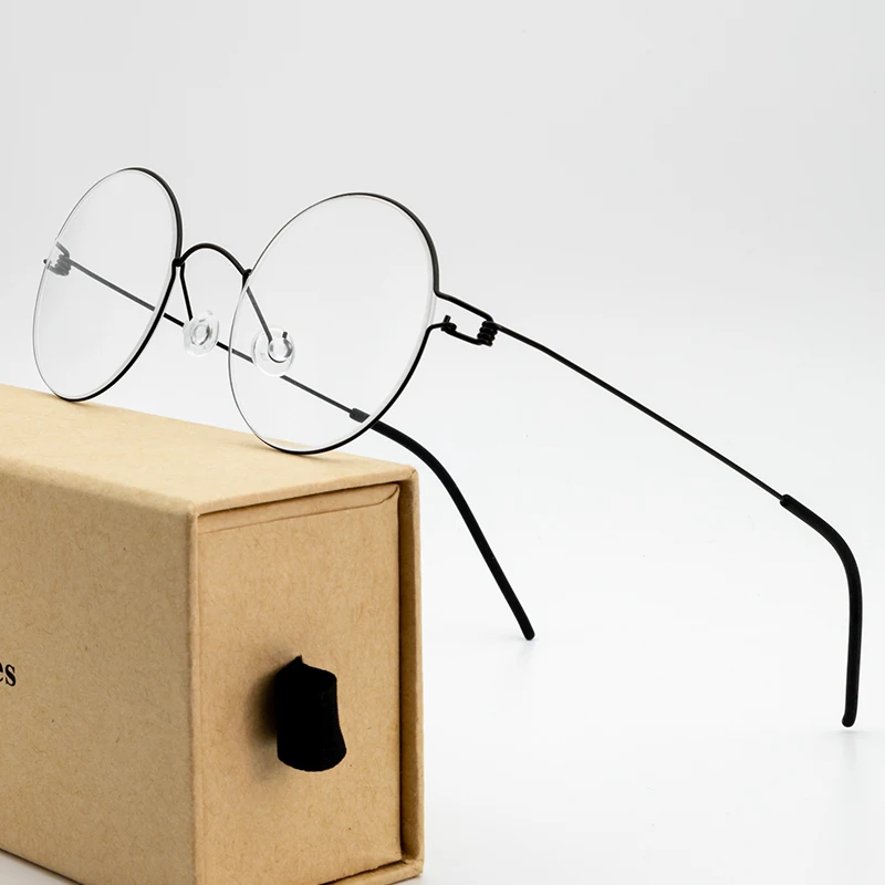 Оправа из титана без винтов для мужчин и женщин ультралегкие аксессуары в тонкой