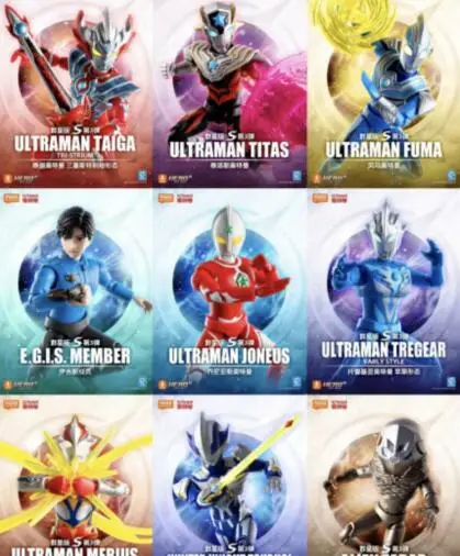 Фото Новинка: Серия Blokees Ultraman Heroes S, том 3, сборная фигурка Blazing Brave Taiga |   Детская развивающая сборная игрушка №3
