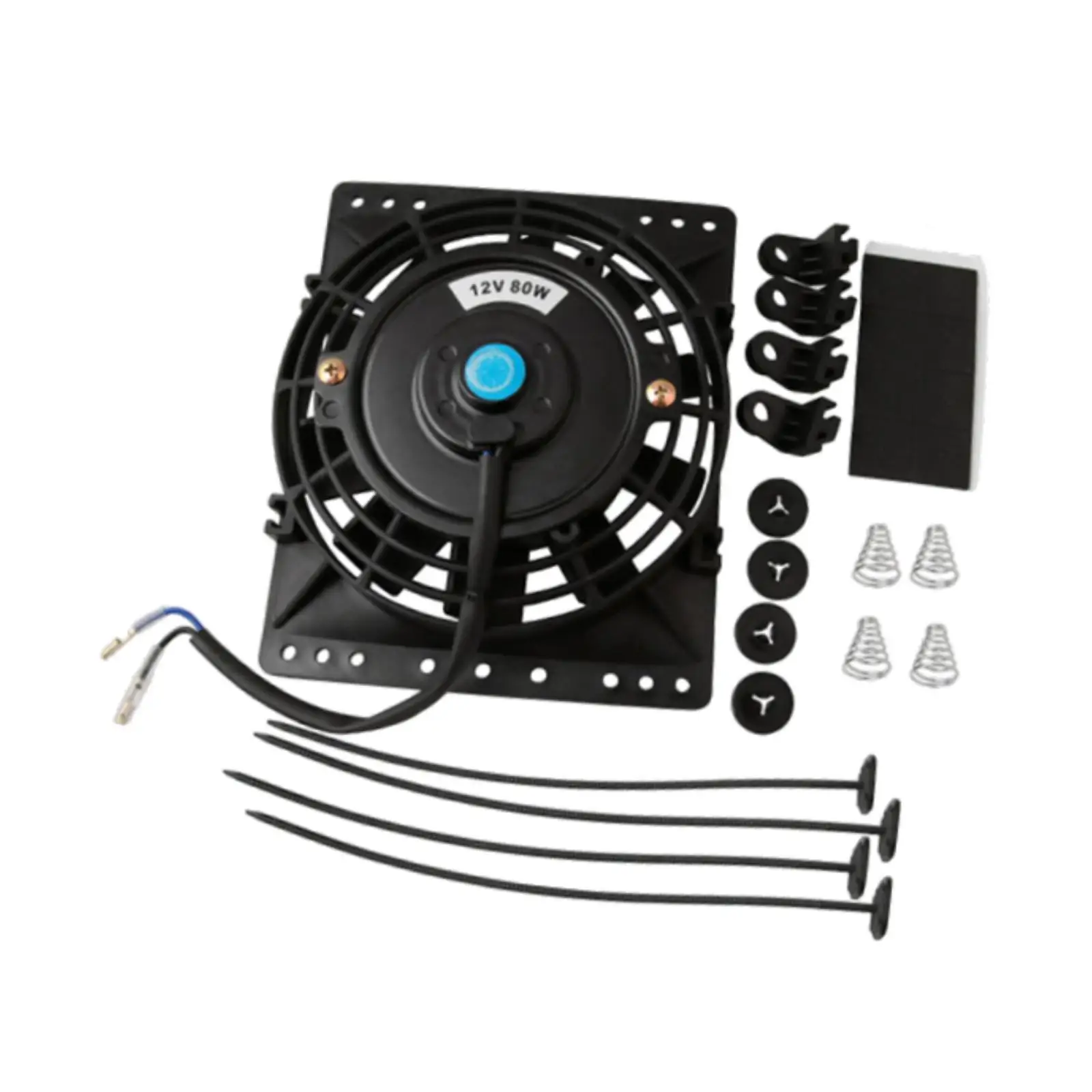 6-дюймовый Вентилятор охлаждения радиатора 12 в 80 Вт практичный компактный