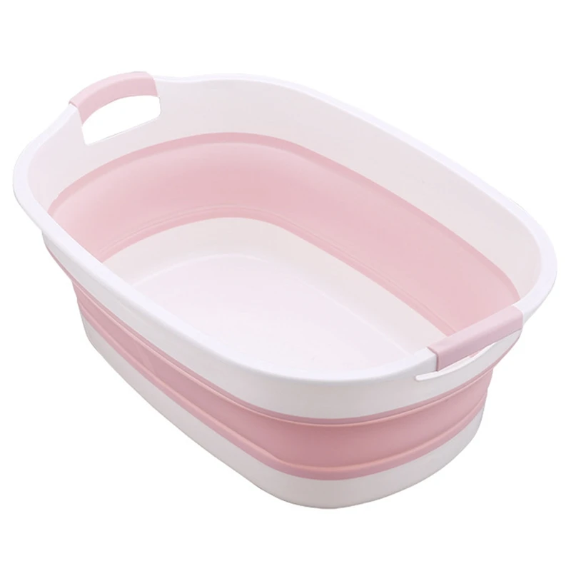 

Baby Shower Portable Bathtub Folding Baby Shower Bathtub Portable Pet Bath Tubs Bath Storage Basket