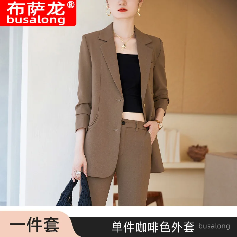 Костюм маленький женский на весну и осень новинка 2023 модная темпераментная