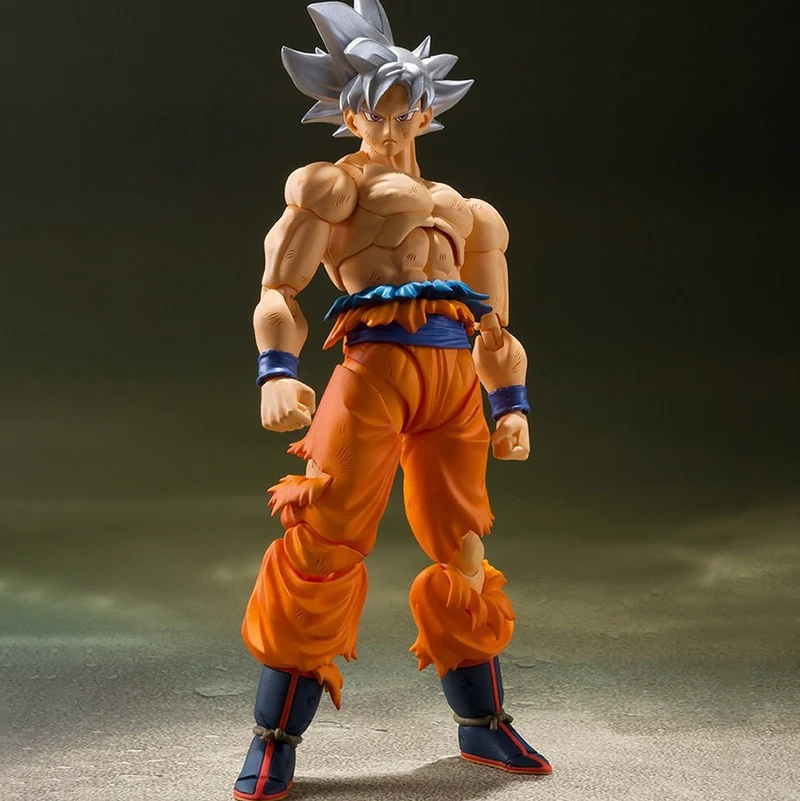 

Super Saiyan Free Extreme Work Silver Haired Monkey King Joint Movable Model Hand Do Children's Toys Christmas Birthday Gift