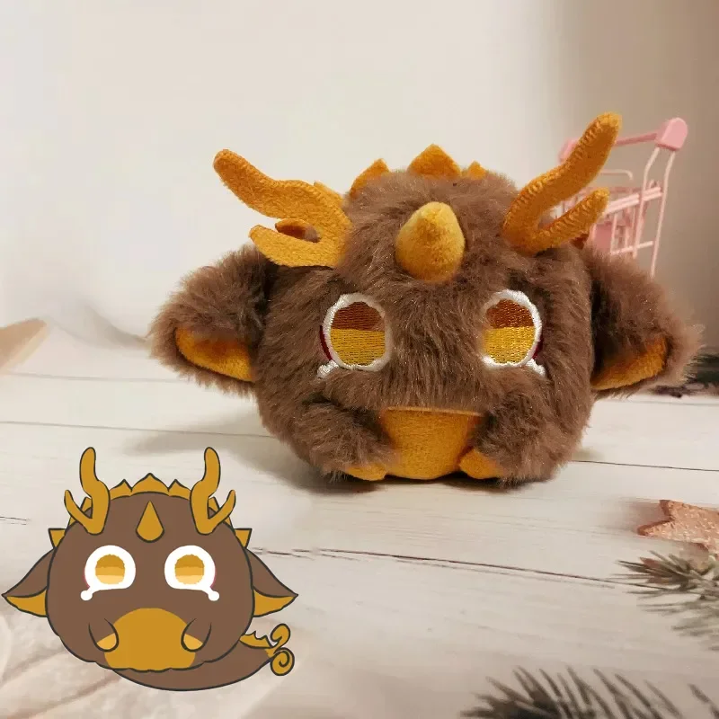 Genshin Impact Аниме периферийные устройства Zhongli Cat Домашние любимцы куклы Kawai плюшевая