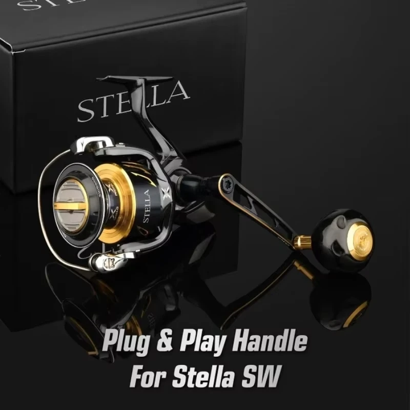 Фото Рукоятка GOMEXUS-Power 90 мм 100 мм Stella SW Twin Power SW с титановой ручкой 50 мм LMY-TB50 №5