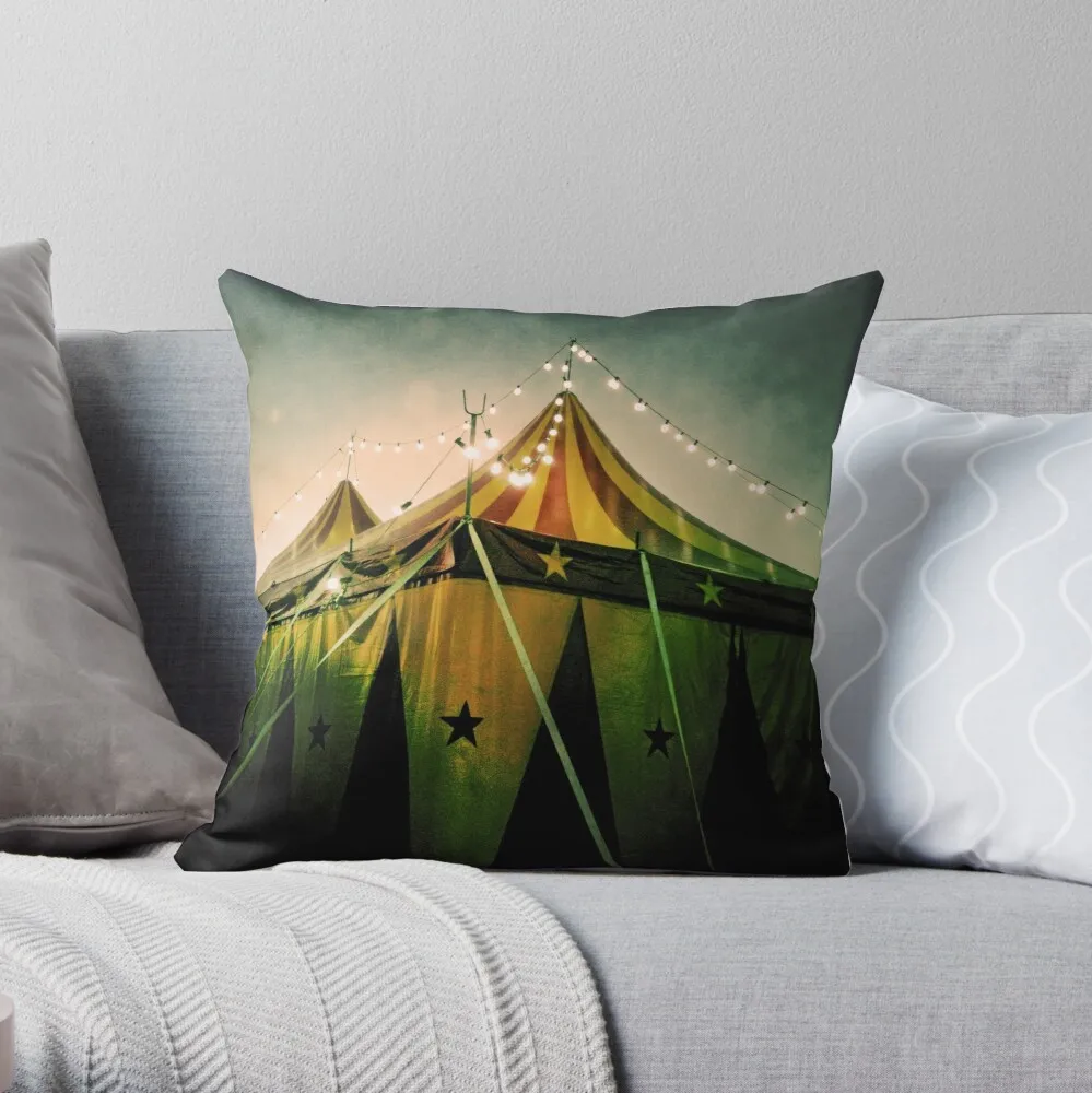 

Circus Throw Pillow Pillow Case Polyester Home Decora Pillowcases Throw Pillow Case kussensloop almohada poszewka