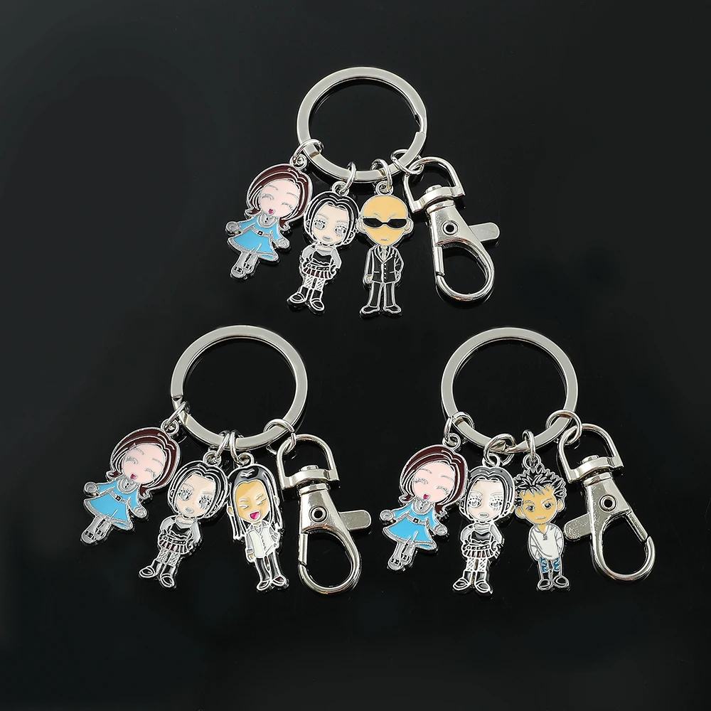 

Anime Osaki Nana Takagi Yasushi Takumi Ichinose Honjo Ren Komatsu Nana Cartoon Figure Keychain Keyring Pendant Fans Gift