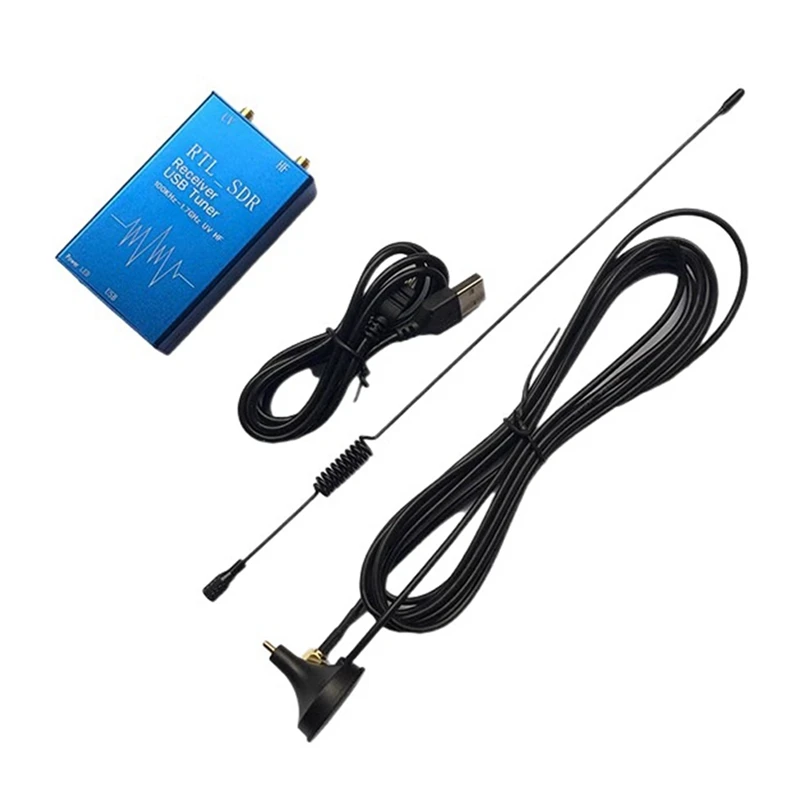 

1Set Xr-105 Rtl-Sdr Usb Wireless Receiver Full Band Uv Usb Tuner Receiver R820T+8232