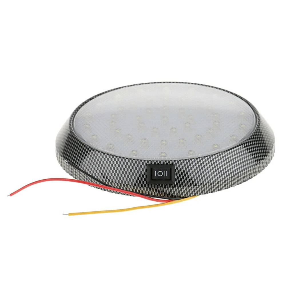 

Ceiling Dome LED Interior Light Cool White 6500K 12V RV Roof Camper Caravan Trailer Boat LED Down Cabinet Reading Lights Lamps