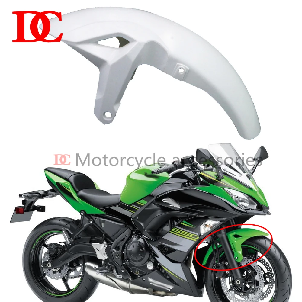 

Front Fender Fairing Mudguard Front Shock Absorber Tire Splash Guard For ER6F Ninja 650 Z650 2017 2018 2019 2020 2021 2022