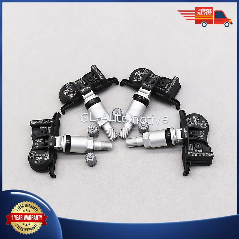 

1/4 шт., 433 МГц, датчик давления в шинах, датчик TPMS для Toyota Corolla 2019-2028 C-HR PMV-E100 42607-02070