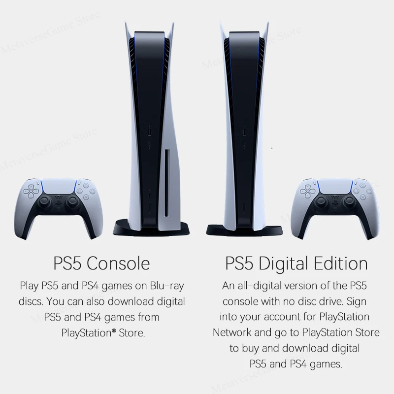 Оригинальный SONY PS5 Digital Edition консоль PlayStation 5 хранилище 825 ГБ игровой Ультра