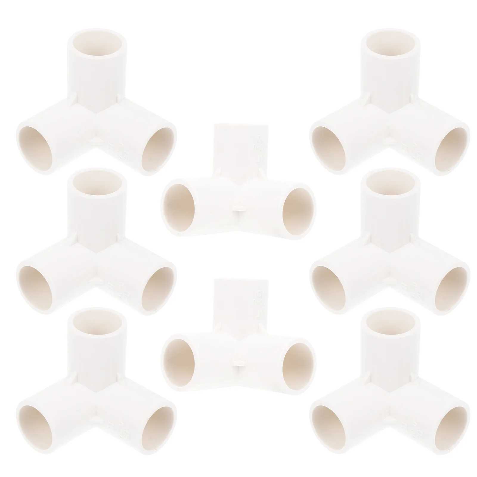 

8 Pcs 1 Bag Fitting Connectors Refrigerator Water Line Connector Three- Way Water Pipe Connectors 3/ 4 Quick Connect Fittings